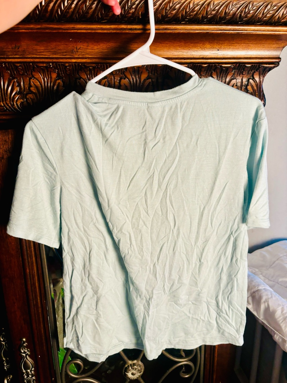 Light Mint Short-Sleeve Men's T-Shirt